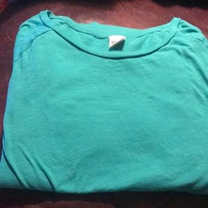 Pink long sleeve crew